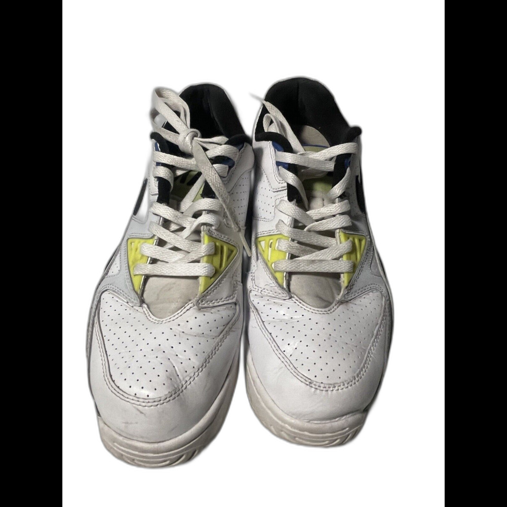 Nike Men's Air Cross Trainer 3 Low White Volt Blue Shoes Size 10 US FD0788-100